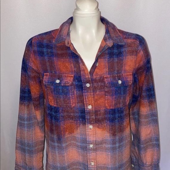*CUSTOM DYED BUTTON DOWN SHIRT - Picture 4 of 6
